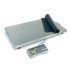 Balanzas de plataforma KERN serie EOS hasta 300 kg, capacidad de lectura desde 50 g, dimensión plataforma 900 x 550 mm, incluye ruedas de transporte
