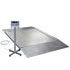 Balanzas de sobresuelo serie PCE-TP ... SST verificadas, acero inoxidable, rango de peso hasta 2000 kg, resolución desde 0,1 kg, con pantalla
