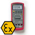 Amperimetros FLUKE 28 II Ex para uso en zonas ATEX 1, 2, 21 y 22, protección IP 67 contra agua y polvo