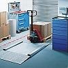 B�sculas de suelo para el control de entrada de mercanc�as.