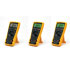 Detectores de voltaje FLUKE 175 / 177 / 179 TRMS hasta 1000 V y 10 A, pantalla LCD con 6.000 dígitos con gráfico de barras