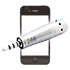 Indicadores de sonido micW i266 con superficie de la membrana aumentada que capta señales muy silenciosas hasta 130dB para iPhone/iPad©