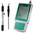Instrumentos de medida para anlisis de agua de mano PCE-PHD 2 con los que puede medir el pH, la conductividad, la temperatura hasta un mx. de +100 C, USB, software.