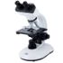 Microscopios 2823 LED con iluminaci�n LED con control de intensidad, trinocular, 40-400 aumentos, adaptador de red