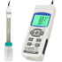 Los pHmetros de mano PCE-228 son aparatos de mano de fcil manejo para medir pH / mV / C. El valor de pH y la temperatura pueden transmitirse directamente al PC por medio de la interfaz RS 232.