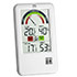 Termohigrómetros Bel-Air con recomendación de ventilación , máx. / mín., indicación a color del confort climático