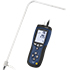 Tester de presión de tubo de Pitot con un rango de medición de hasta 120 m/s.