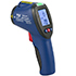 Tester de temperatura PCE-DPT 1 con alarma, muestra en pantalla la temperatura, humedad y temperatura del punto de rocío, -50 ... 380 ºC