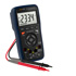 Ampermetros PCE-DM 15 con medicin de tensin y corriente, mide temperatura con termoelemento tipo K, interfaz mini USB