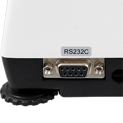 Interfaz bidireccional RS-232 para la balanza de analisis de la serie PCE-LSM