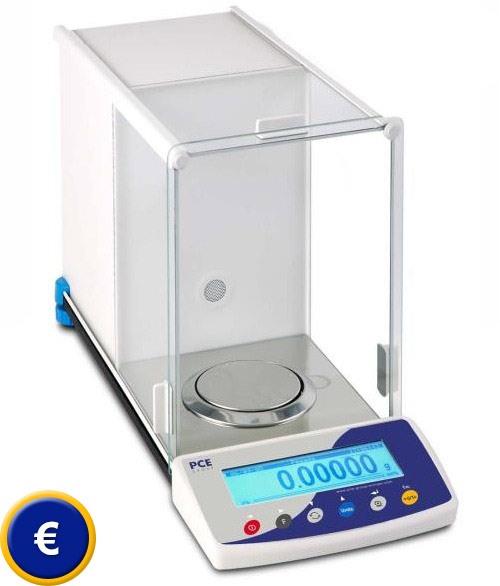 Balanza de análisis para el profesional de laboratorio.