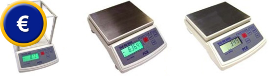 Balanza compacta de la serie PCE-BS.