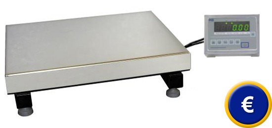Balanza impermeable en acero inoxidable