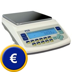 Balanza de precisión PCE-LS 3000.