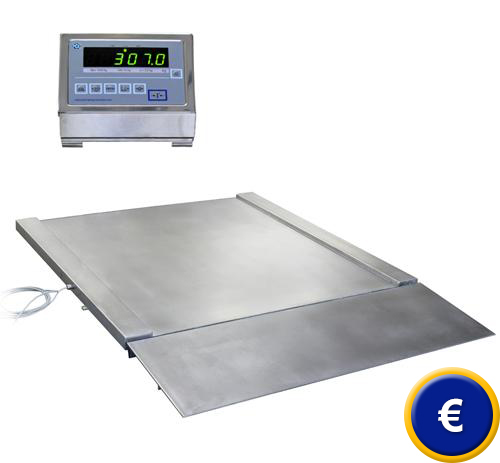 Balanza de tr�nsito verificable de acero inoxidable