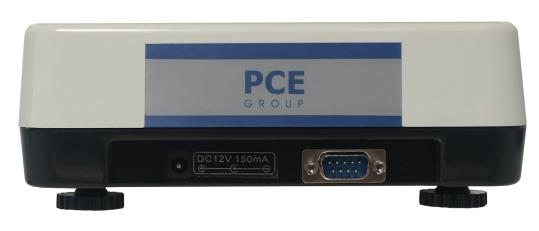 Interfaz RS-232 y conexin para el adaptador de red de la bscula cocina PCE-BSH 6000.