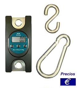 S�lida b�scula para colgar con alta resoluci�n.