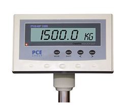 Pantalla de la bascula para palets (desmontable)