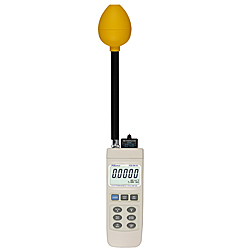 Medidor de campo electromagntico PCE-EM 30 con sonda montada