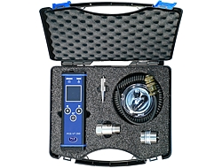 Aqu� observa el vibr�metro con todos los accesorios.