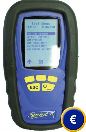 Analizador de gas de combusti�n Sprint V