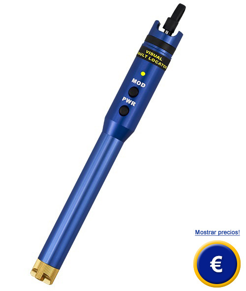 Analizador de LAN de fibra optica PCE-VFL