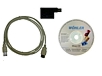 Cable de datos IrDa para la transmisión de los datos a un PC.