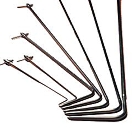 Tubos de remanso para el anemómetro de tubo de Pitot.