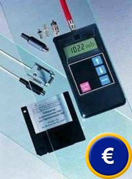 Barometro PCE-DB 2 con memoria interna hasta para 700 valores de medici�n.