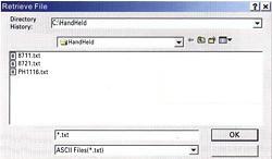 Software para el barómetro PCE-DB2.