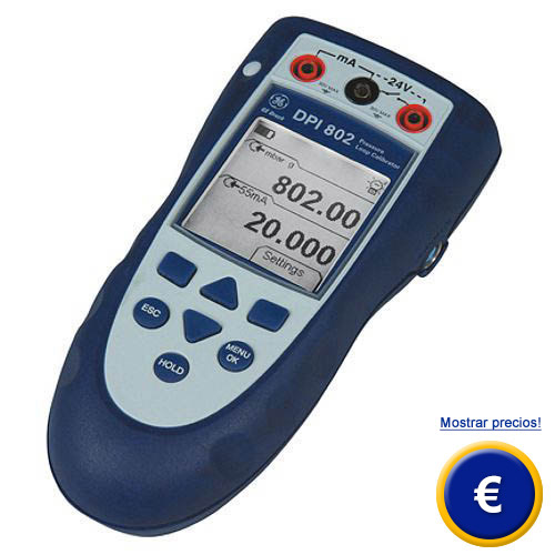 Calibrador multiproceso de la serie DPI 800/802