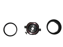 Adaptadores de cmara de tres componentes para los boroscopios y cmara.