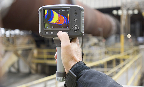 Uso de la camara termografica para inspecciones