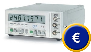 El controlador de frecuencia PCE-FC27 garantiza resultados de medicin de gran precisin y una alta sensibilidad.
