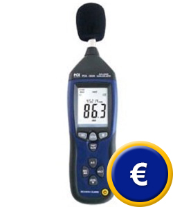 Controlador de ruido PCE-322 A.