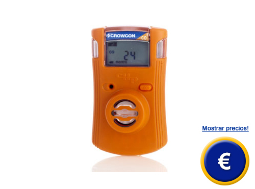 Más información acerca del detector de gas personal Crowcon Clip