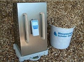 Imagen del detector de humeda para biomasa serie BM