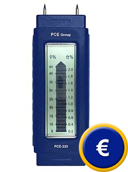 Detector de humedad PCE-333 de la lea para el profesional in situ.