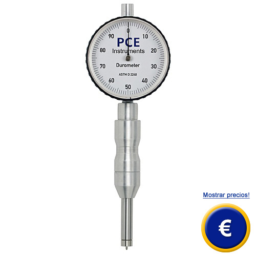 Durmetro PCE-DX-A para medir la dureza Shore A 
