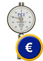 El dur�metro PCE-D tiene un dise�o ergon�mico y una gran pantalla.