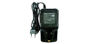 Cargador r�pido con carga externa de acumuladores intercambiables en 0,5 h.