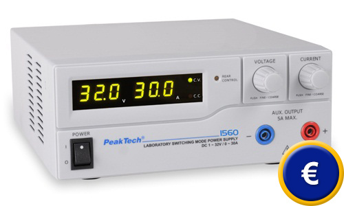 Más información acerca de la fuente de alimentación de alta potencia PKT-1560