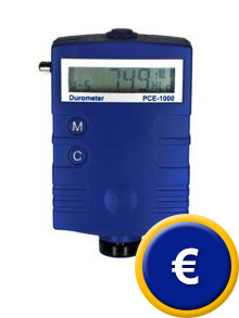 Este impactómetro PCE-1000 tiene un cuerpo percusor integrado.
