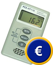 Logger de datos para temperatura y humedad (con gran memoria y pantalla)