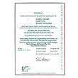Certificado de calibracin ISO para el luxmetro avisador.