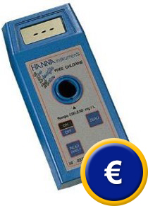 Medidor de cloro fotométrico (para cloro libre y cloro total)