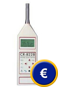 Medidor de Sonido de la serie CR-800-C.