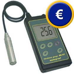 Medidor de espesor de pintura para autom�viles con sonda externa