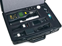 Contenido del envío del medidor de partículas de polvo Micro Dust Pro