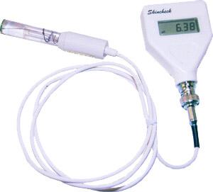 Con el medidor del pH de la piel Skincheck podrá medir cómodamente el pH de piel y cabello